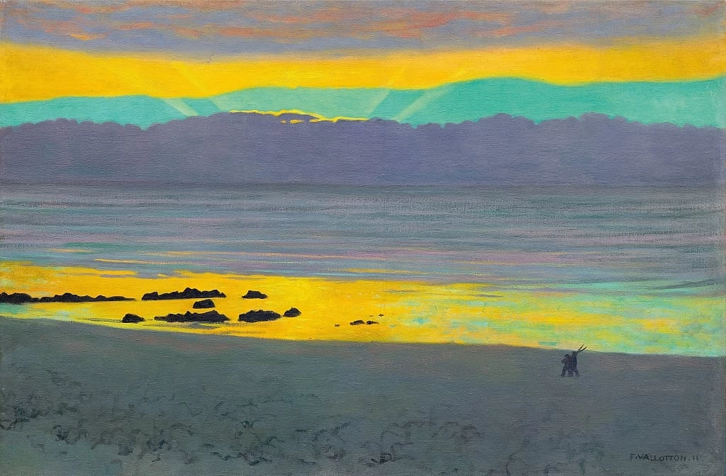 Tramonto giallo e verde Tramonto giallo e verde, 1911
